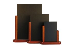 TABLE CHALK BOARDS WITH WOODEN BASE
